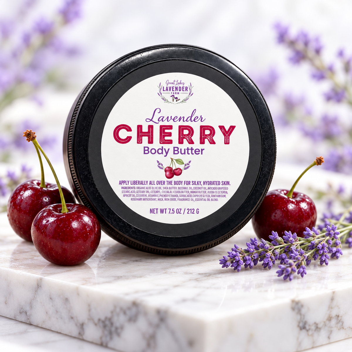 Lavender Cherry Body Butter