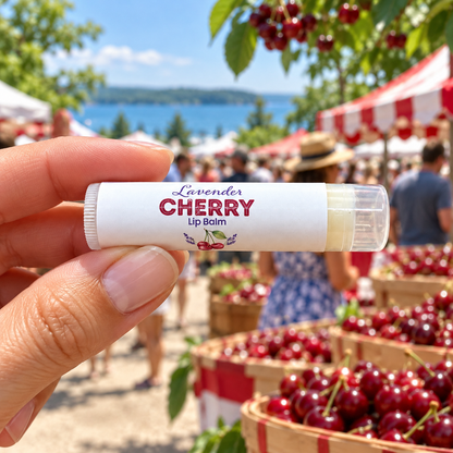 Lavender Cherry Lip Balm