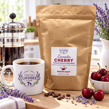 Lavender Cherry Ground Coffee