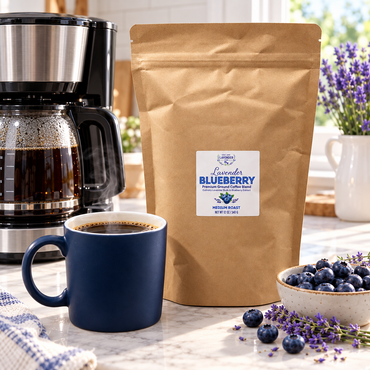 Lavender Blueberry Ground Coffee