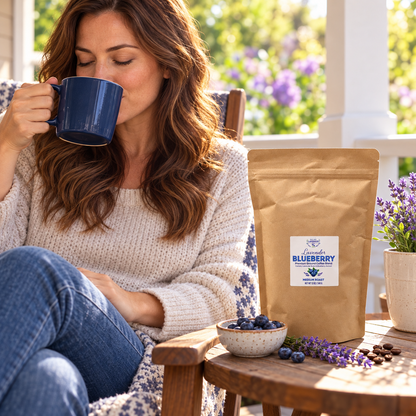 Lavender Blueberry Ground Coffee