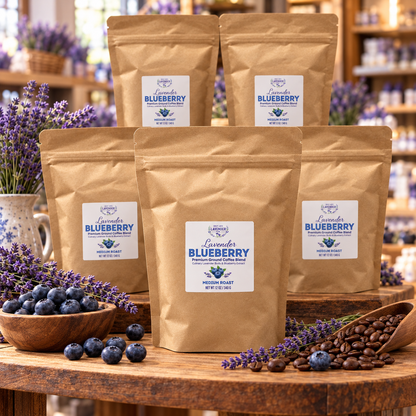 Lavender Blueberry Ground Coffee