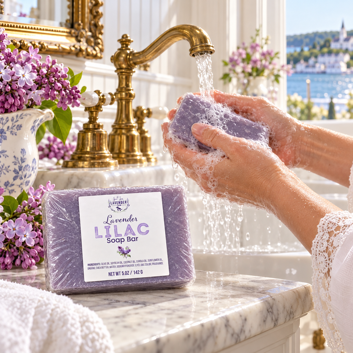 Lavender Lilac Bar Soap