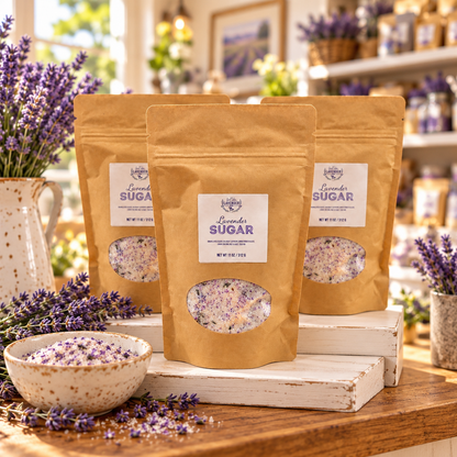 Lavender Sugar