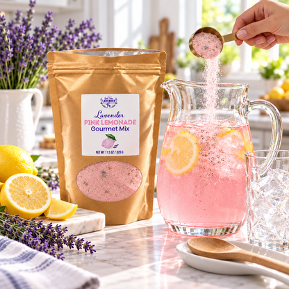 Lavender Pink Lemonade Gourmet Mix