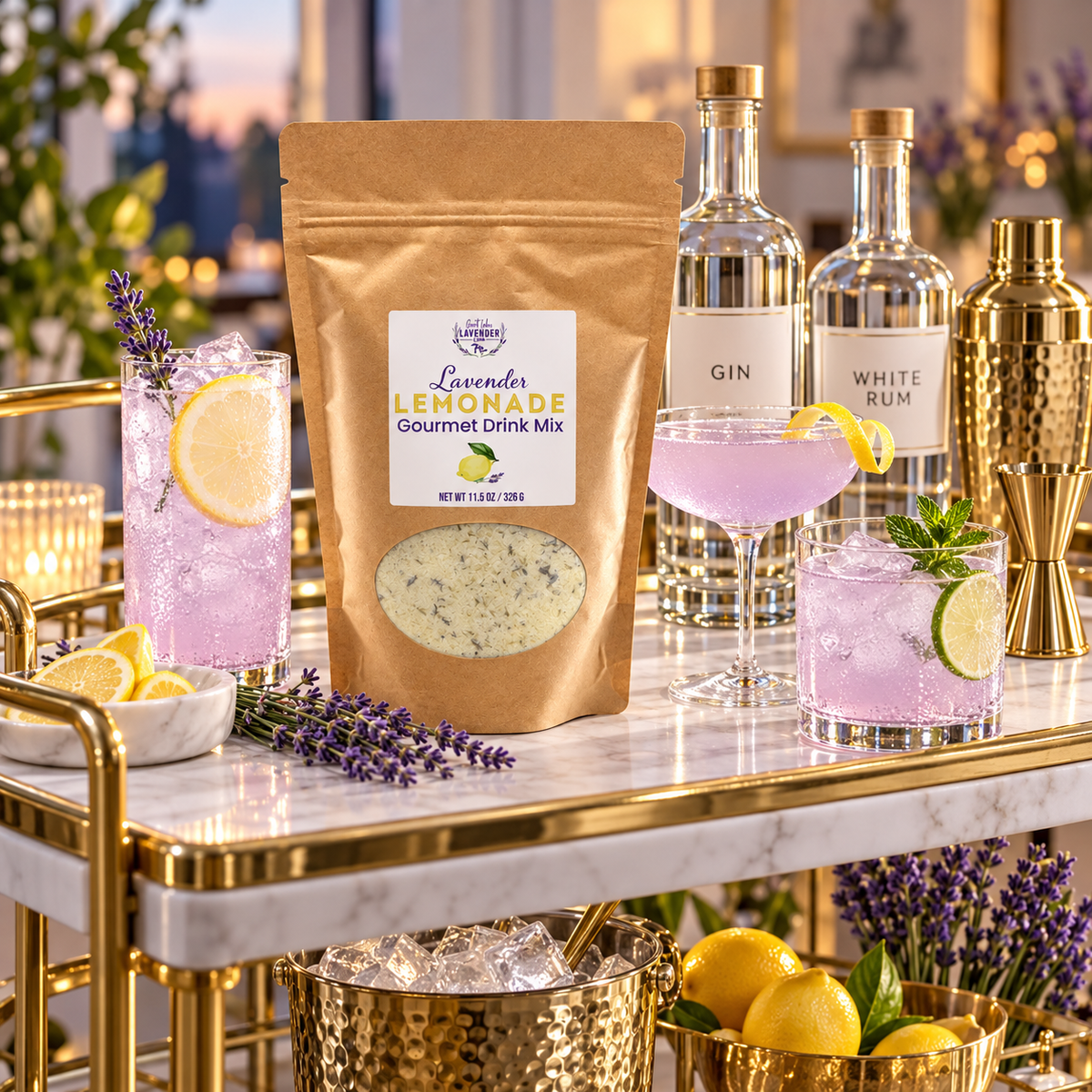 Lavender Lemonade Gourmet Mix