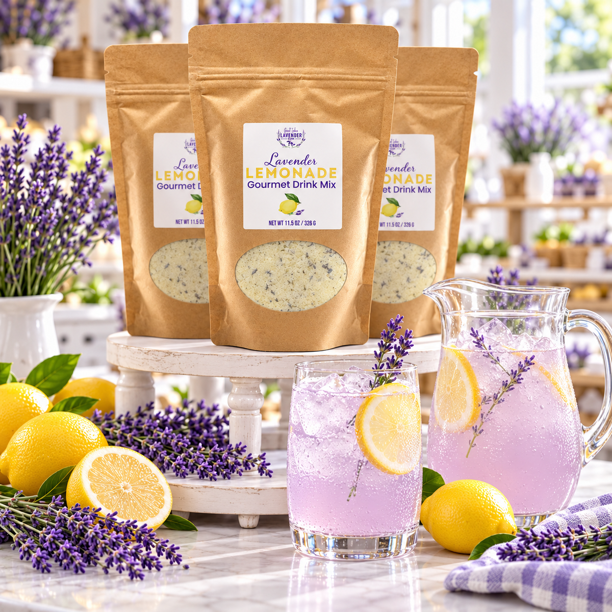 Lavender Lemonade Gourmet Mix