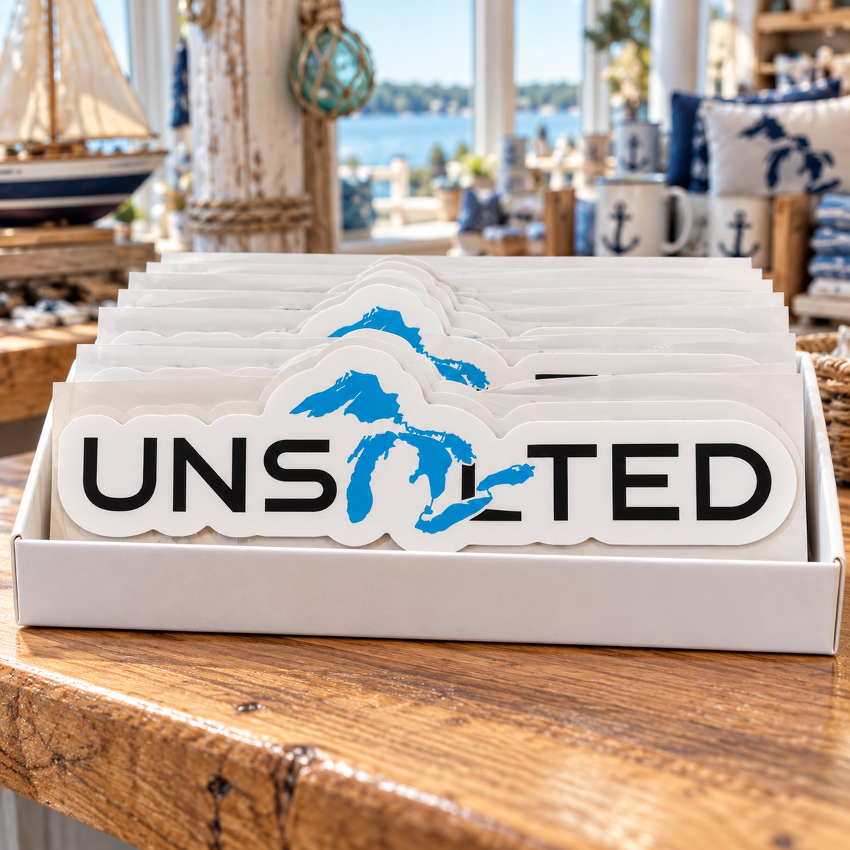 Unsalted Great Lakes Sticker