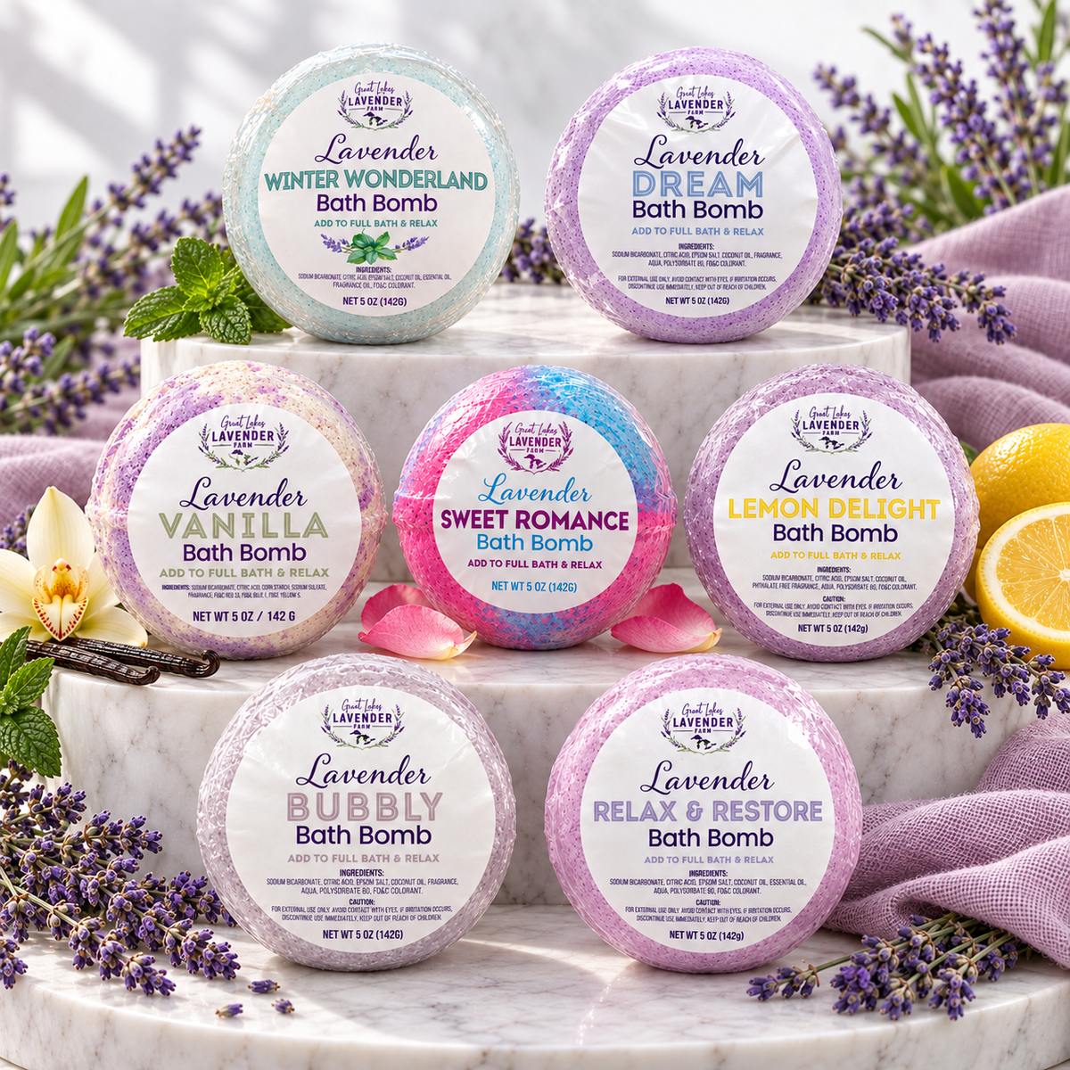 Lavender Dream Bath Bomb