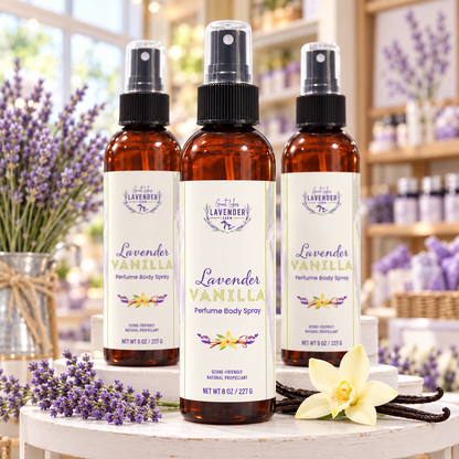 Lavender Vanilla Perfume Body Spray