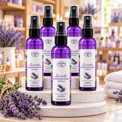 Lavender Bathroom Spray - 4 oz