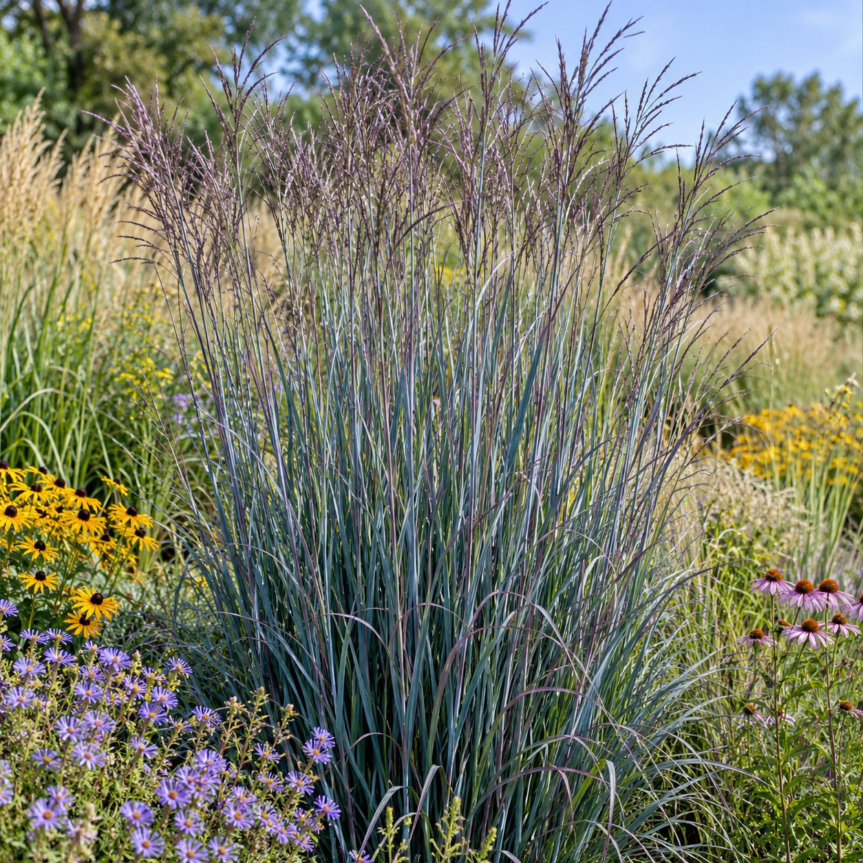 Blue Steel Big Bluestem