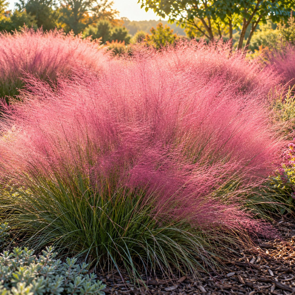 Candy Floss Pink Muhly Grass