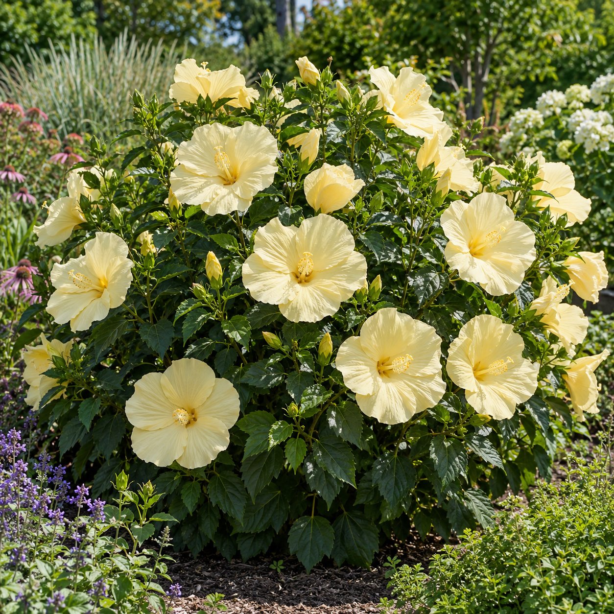 Coconut Cream Hardy Hibiscus