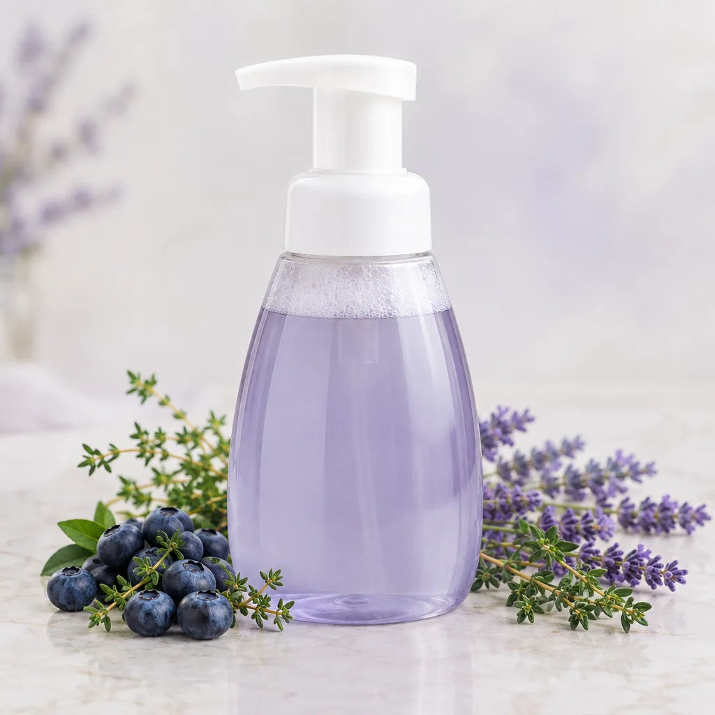 Illustration of Lavender Blueberry Thyme Foaming Hand Soap