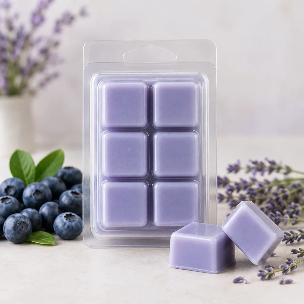 Illustration of Lavender Blueberry Wax Melts