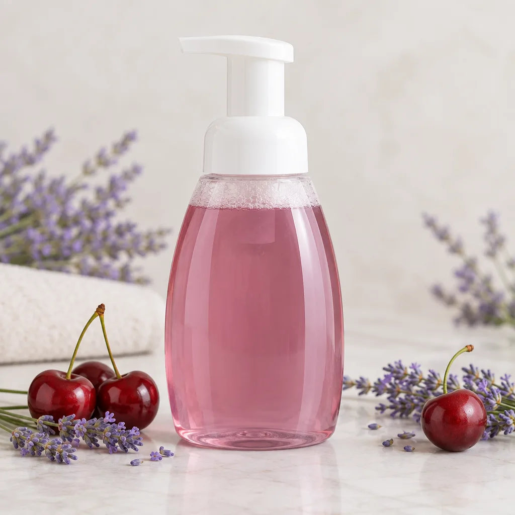 Illustration of Lavender Cherry Foaming Hand Soap