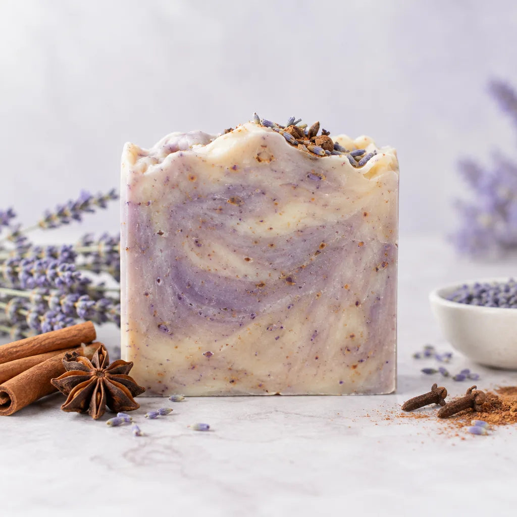 Illustration of Lavender Christkindl Bar Soap