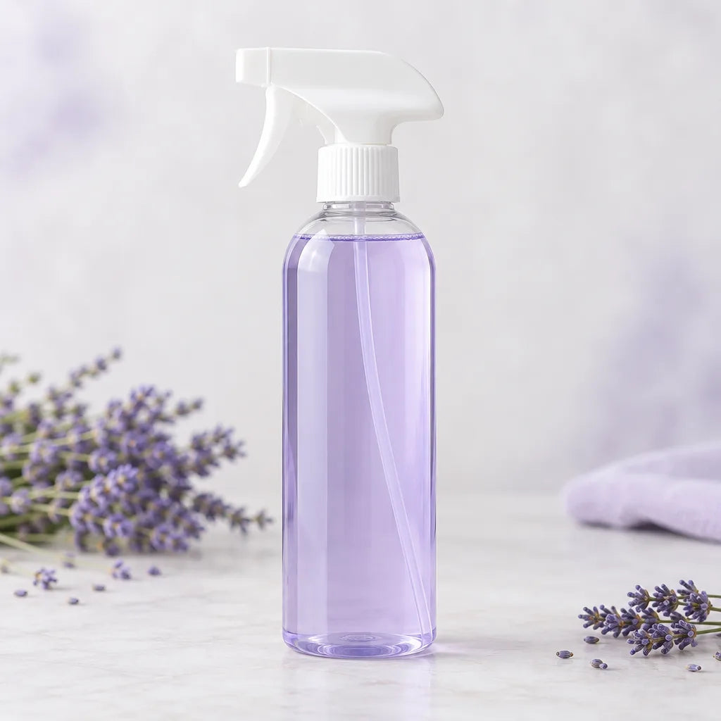 Illustration of Lavender Fields Vehicle Interior Cleaner