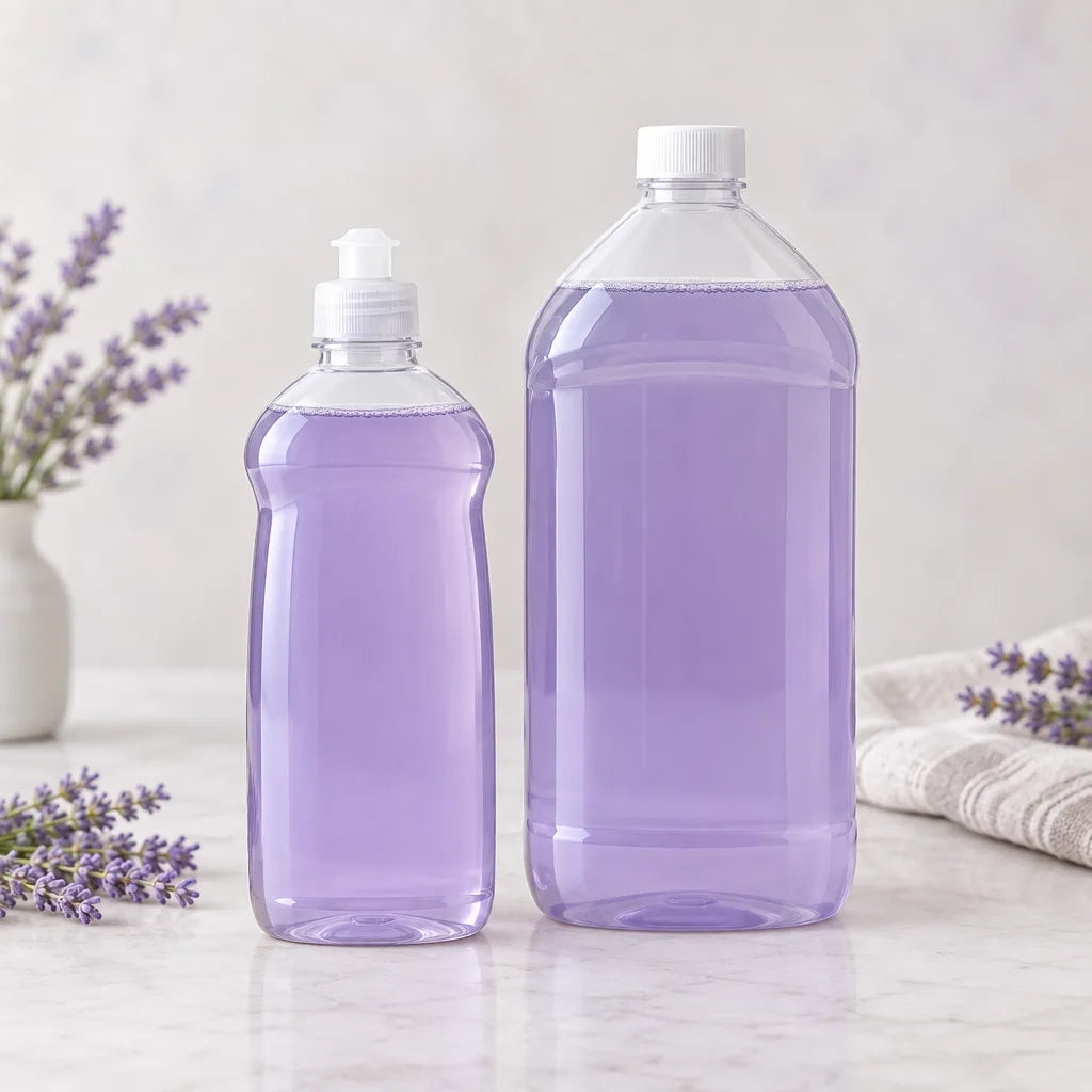 Illustration of Lavender Lake Michigan Dish Soap