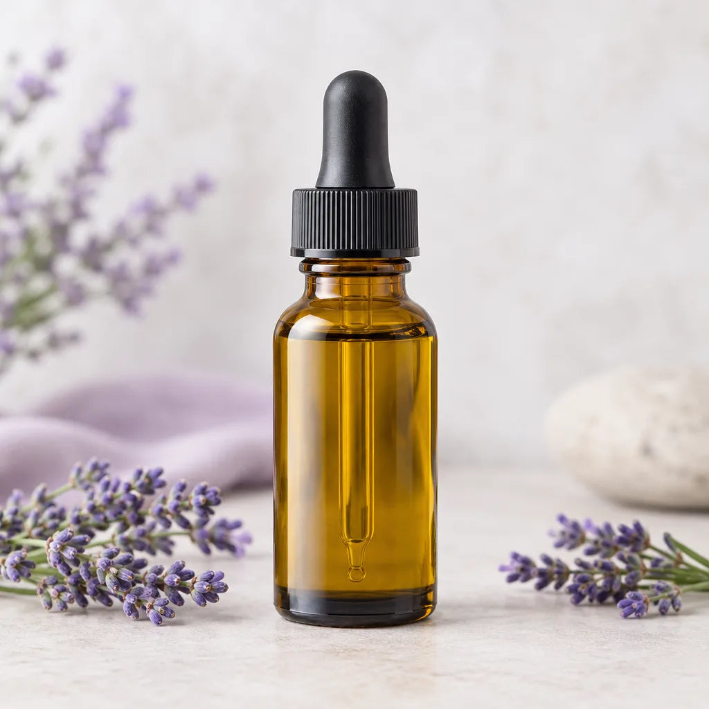 Illustration of Lavender Lake Ontario Beard Oil
