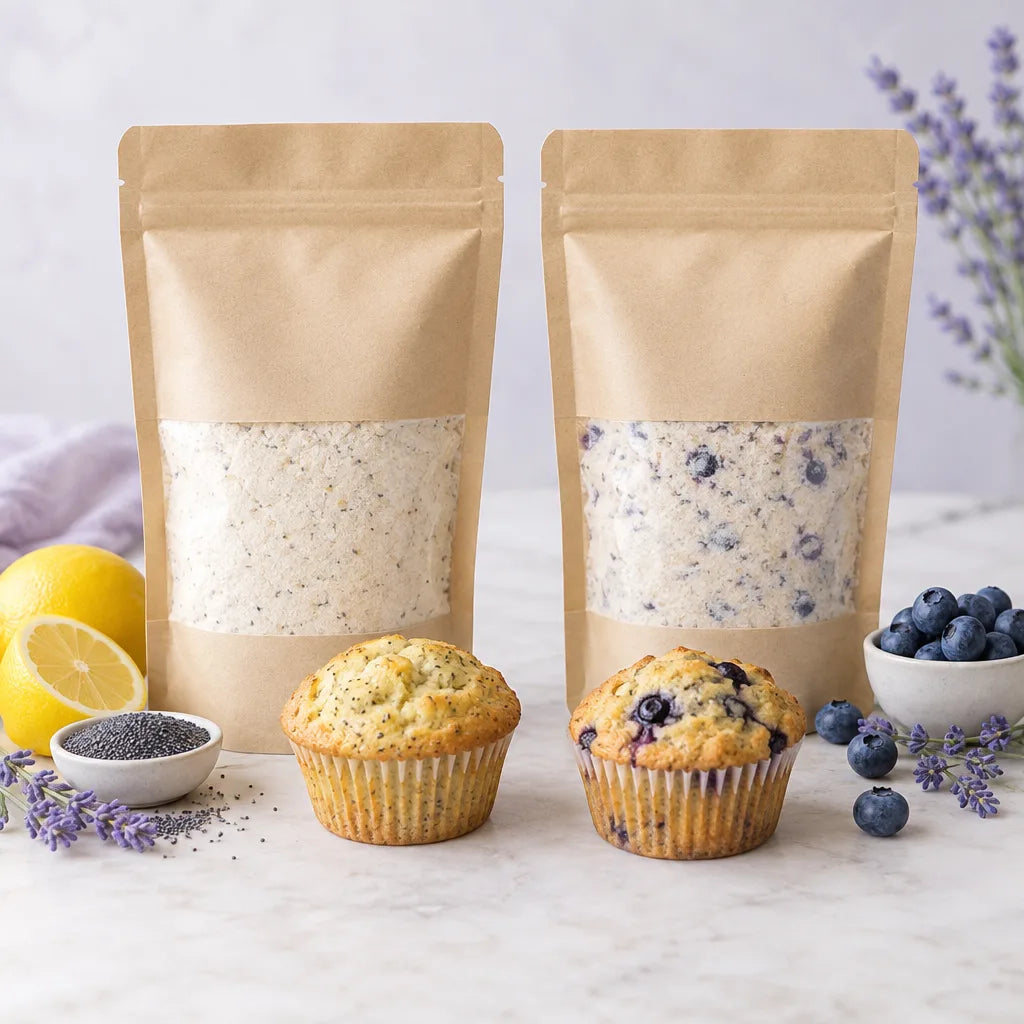 Illustration of Lavender Muffin Mix