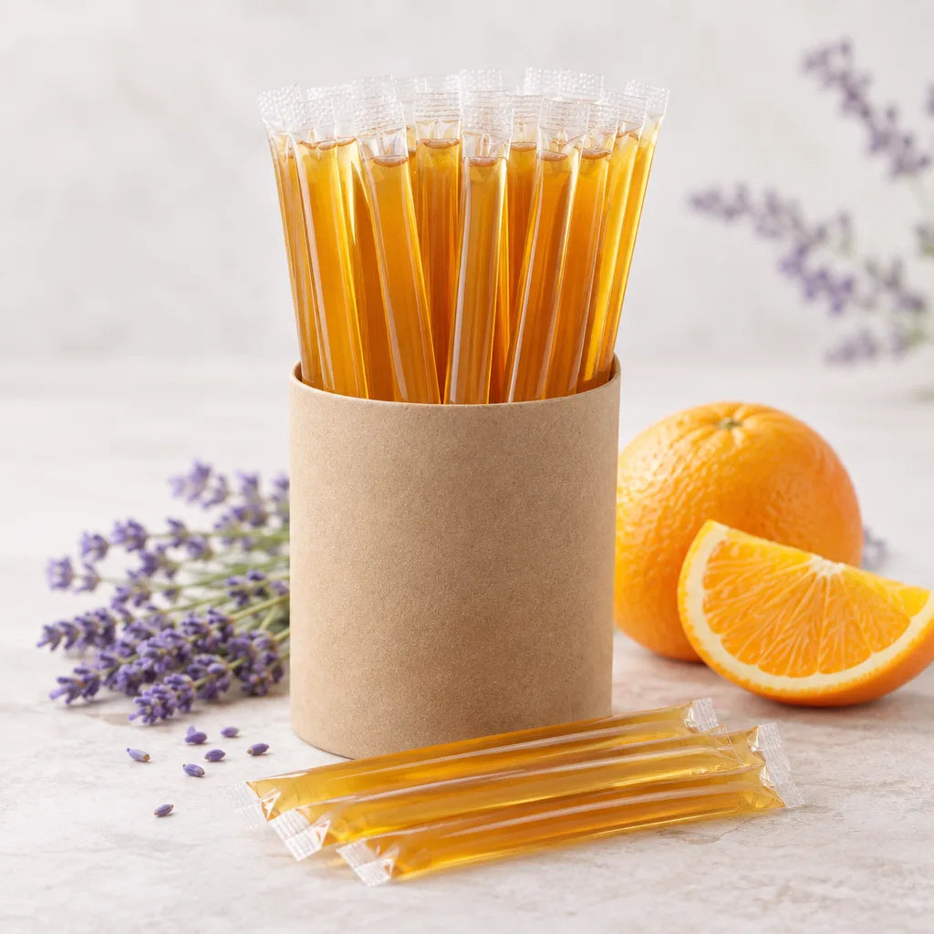 Illustration of Lavender Orange Honey Sticks
