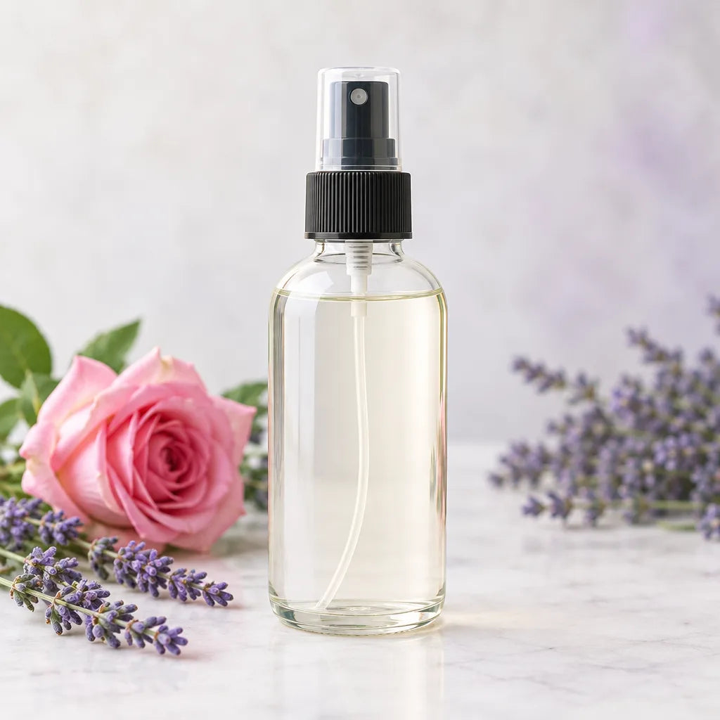 Illustration of Lavender Rose Room Spray