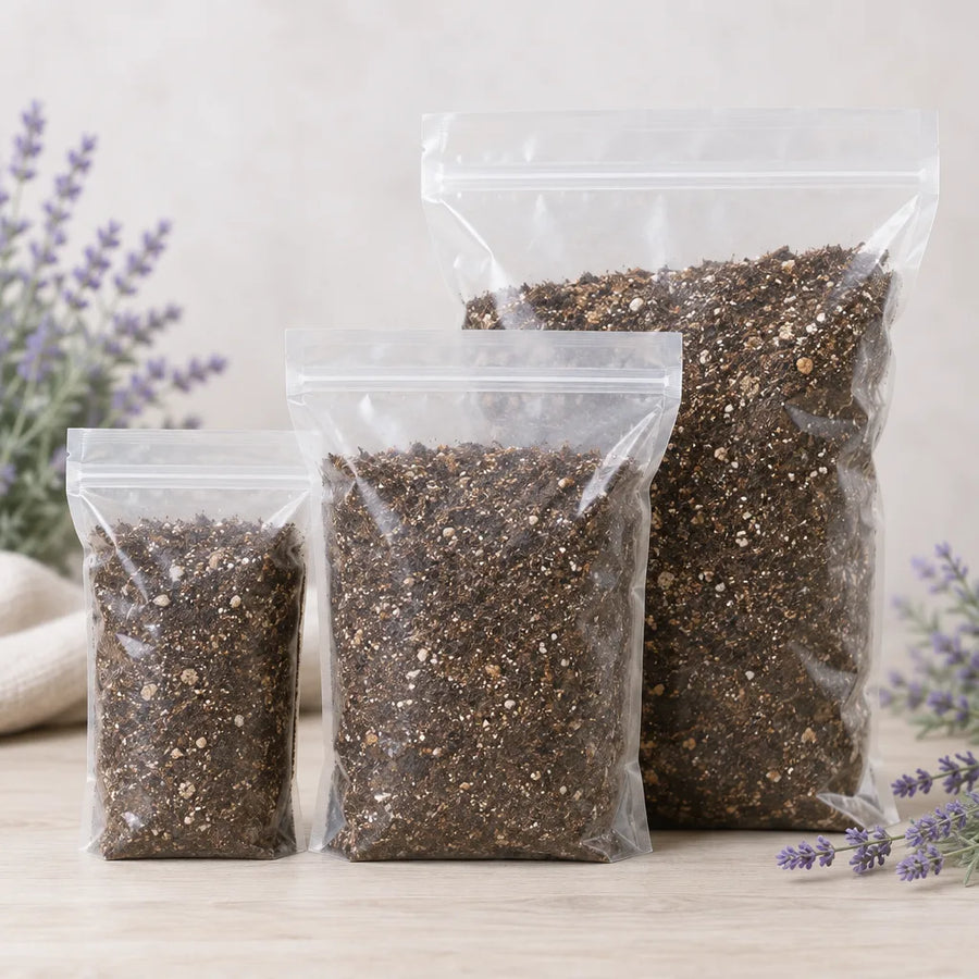 Illustration of Lavender Sandy Loam Potting Soil Mix