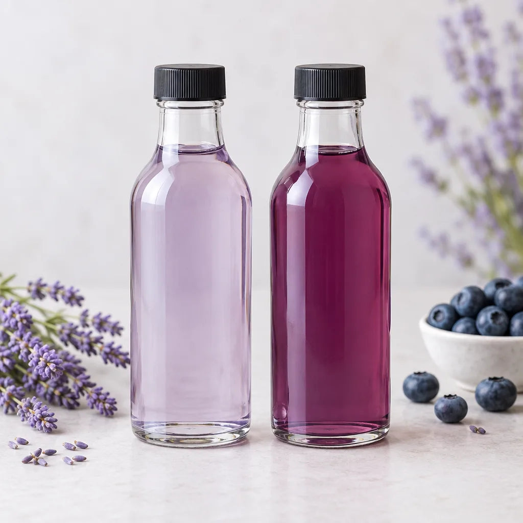 Illustration of Lavender Simple Syrup