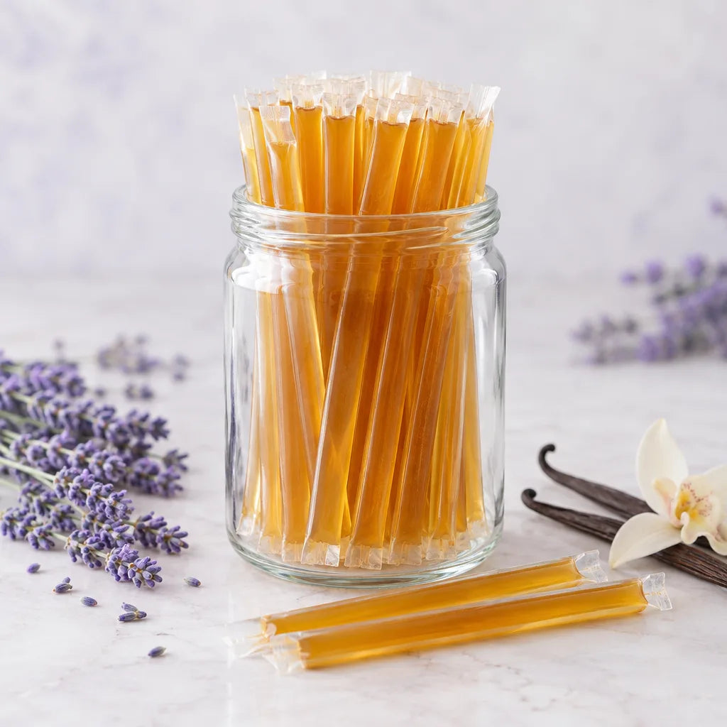 Illustration of Lavender Vanilla Honey Sticks