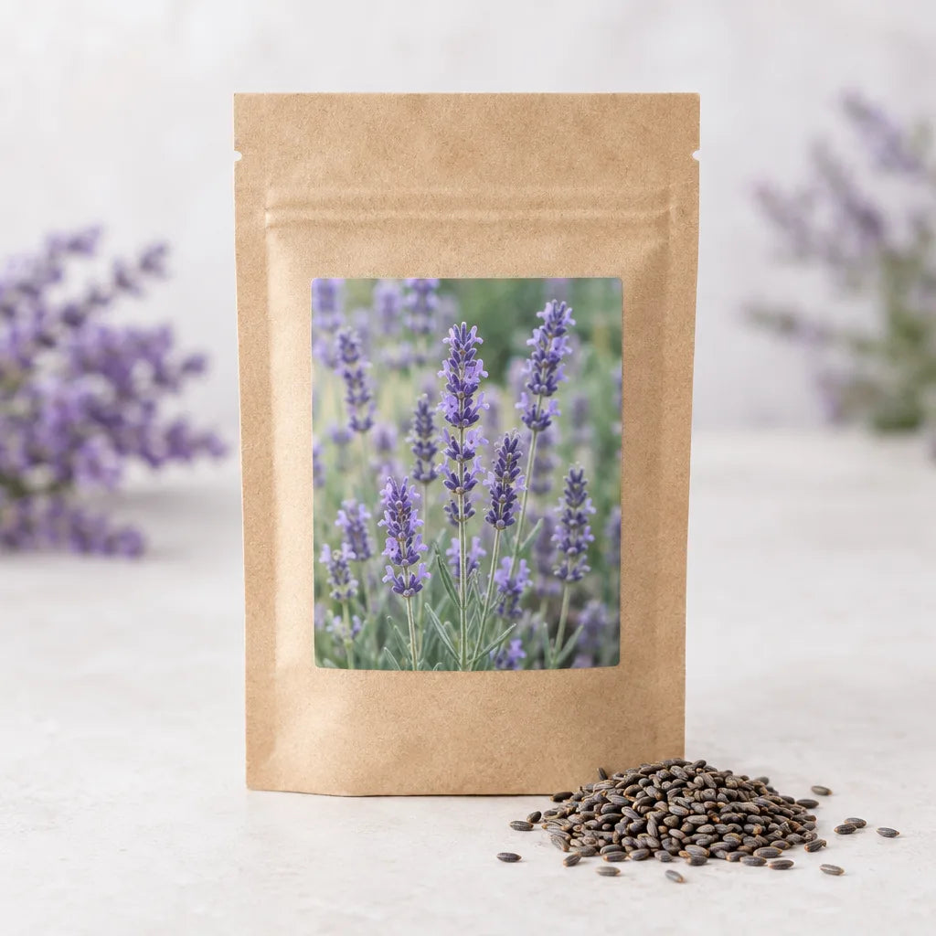 Illustration of Silver Mist Lavender Seeds - Lavandula angustifolia