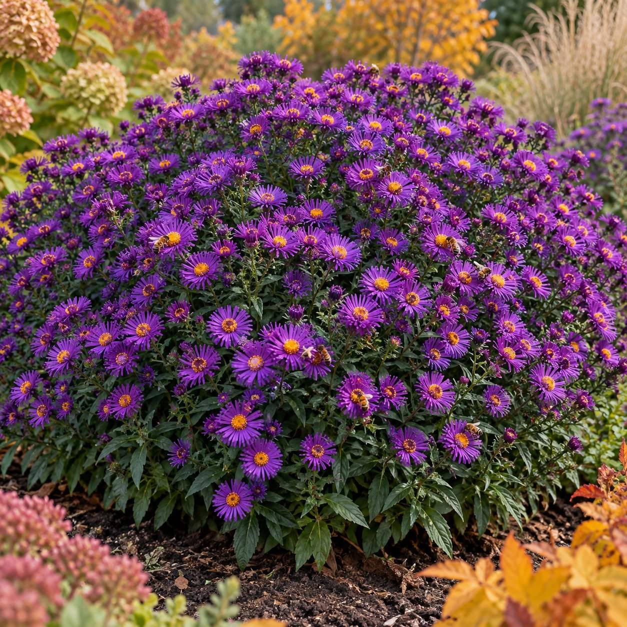 Grape Crush New England Aster