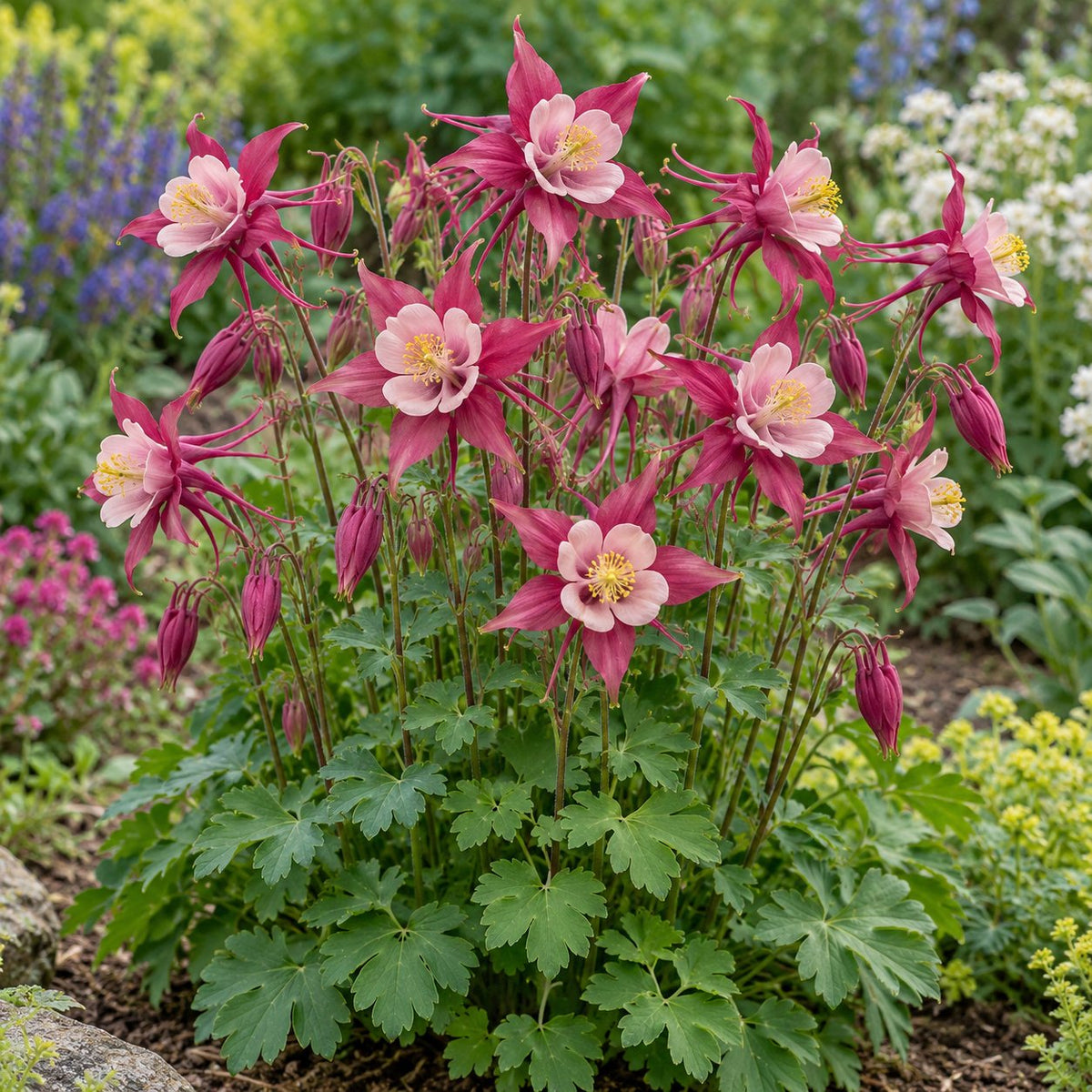 Kirigami™ Rose & Pink Columbine