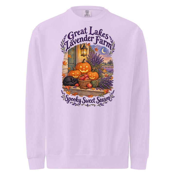 Lantern Porch Lavender Crewneck Sweatshirt in Orchid