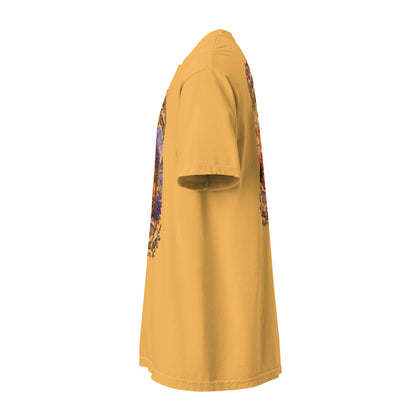 Lantern Porch Lavender Garment-Dyed T-Shirt in Mustard
