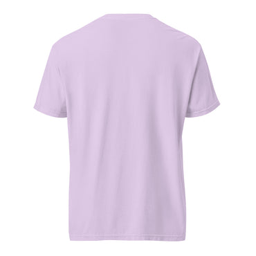 Lavender Farm Simulator Apple & Pumpkin Harvest Row Garment-Dyed T-Shirt in Orchid