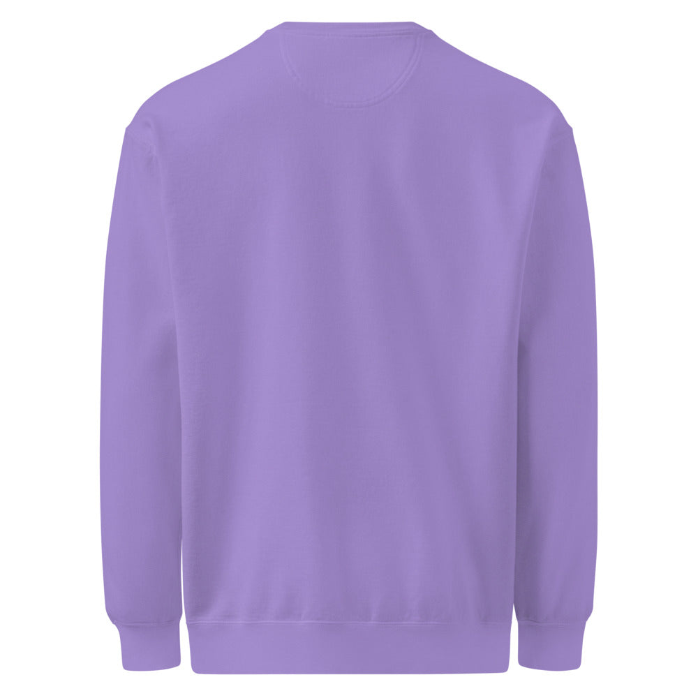 Lavender Farm Simulator Lantern Porch Lavender Crewneck Sweatshirt in Violet
