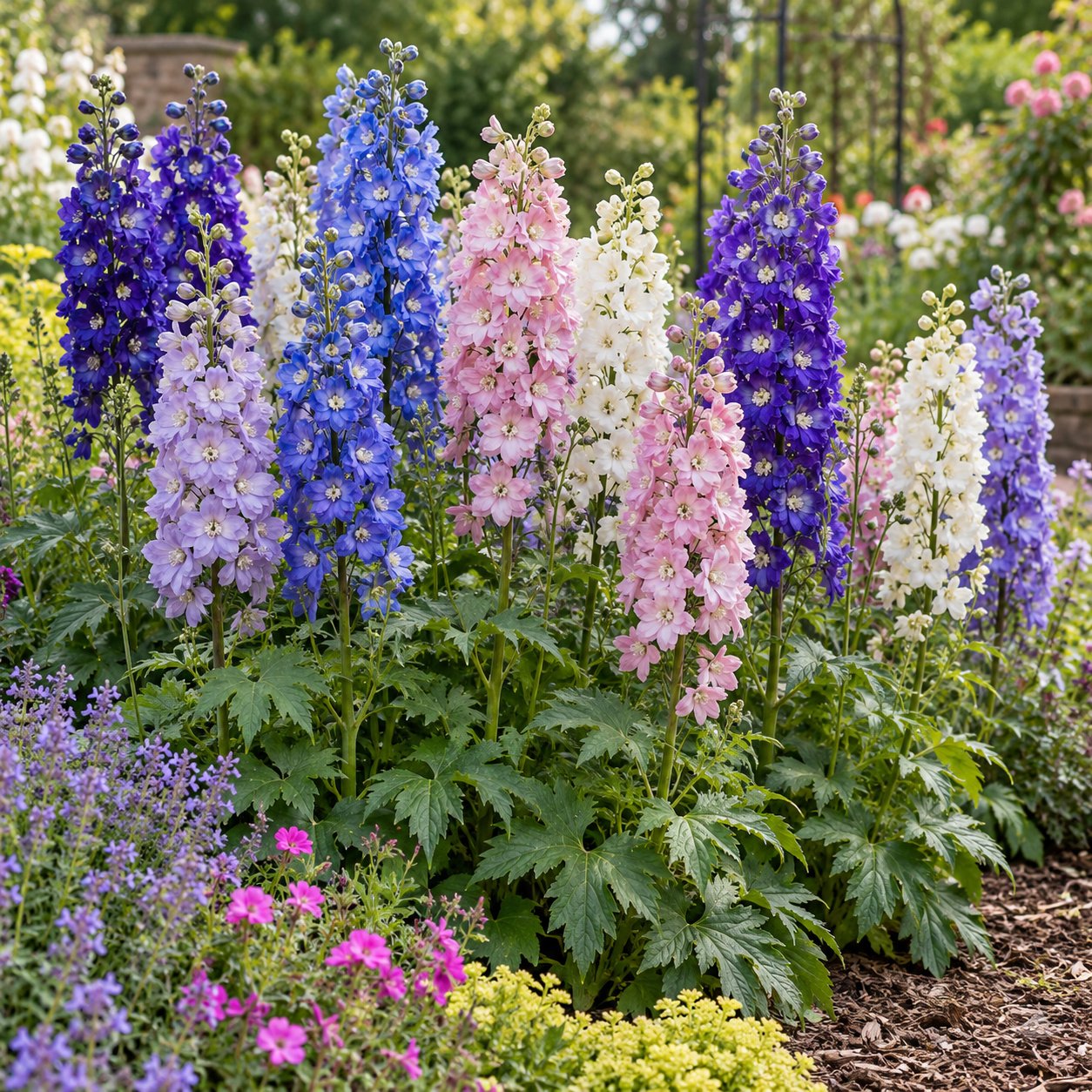 Mini Stars Mix Delphinium