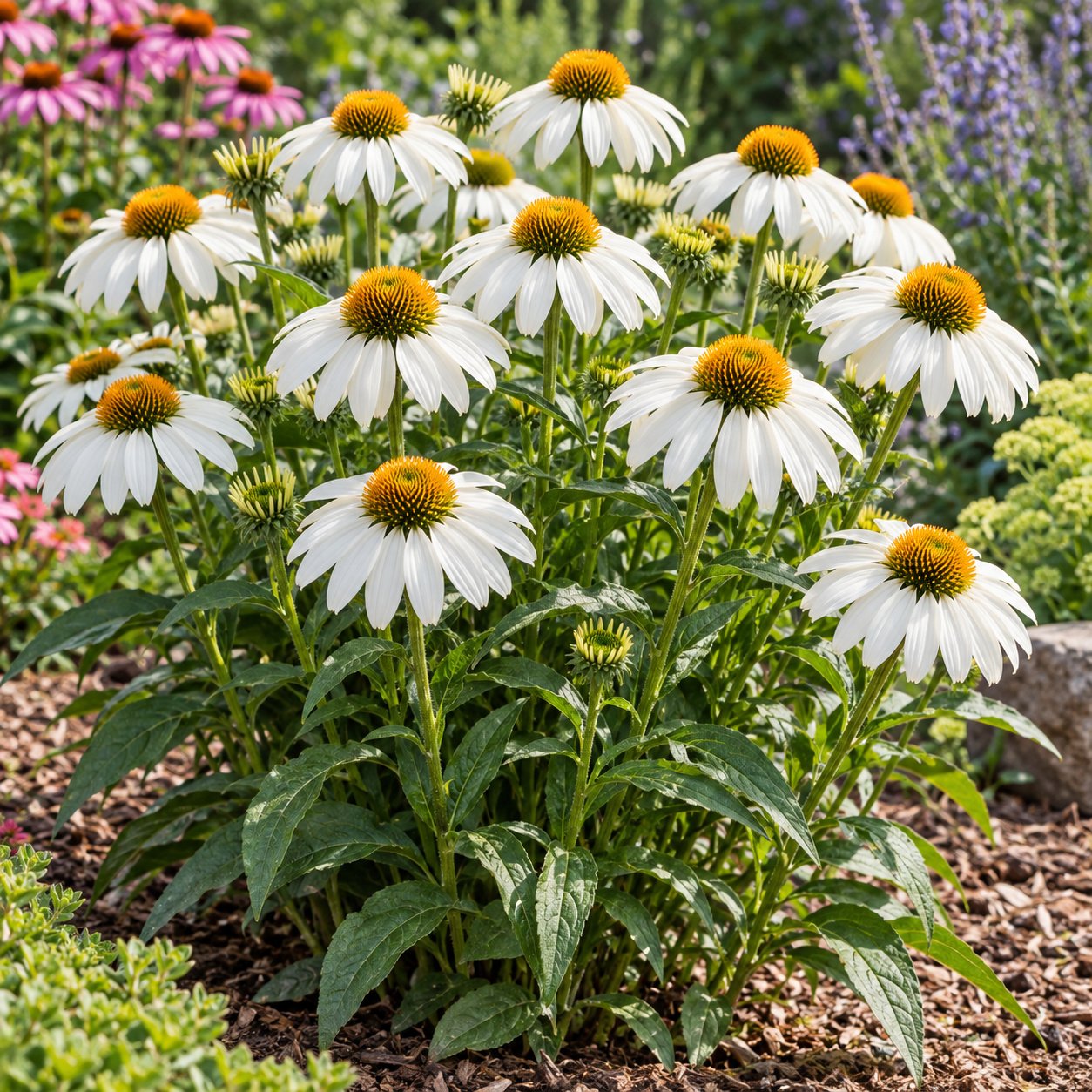 PowWow White Coneflower