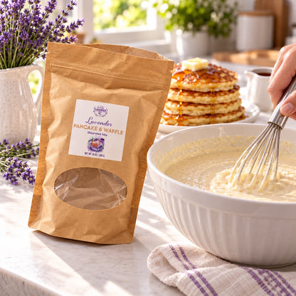 Lavender Pancake & Waffle Mix