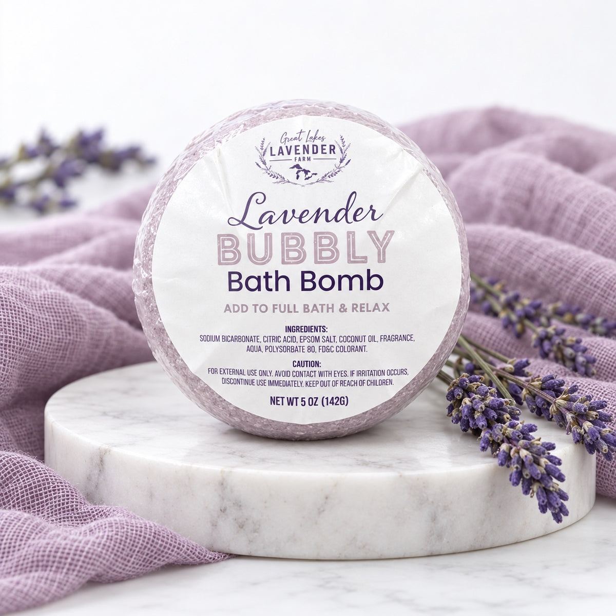 Lavender Bath Bomb – All Scents