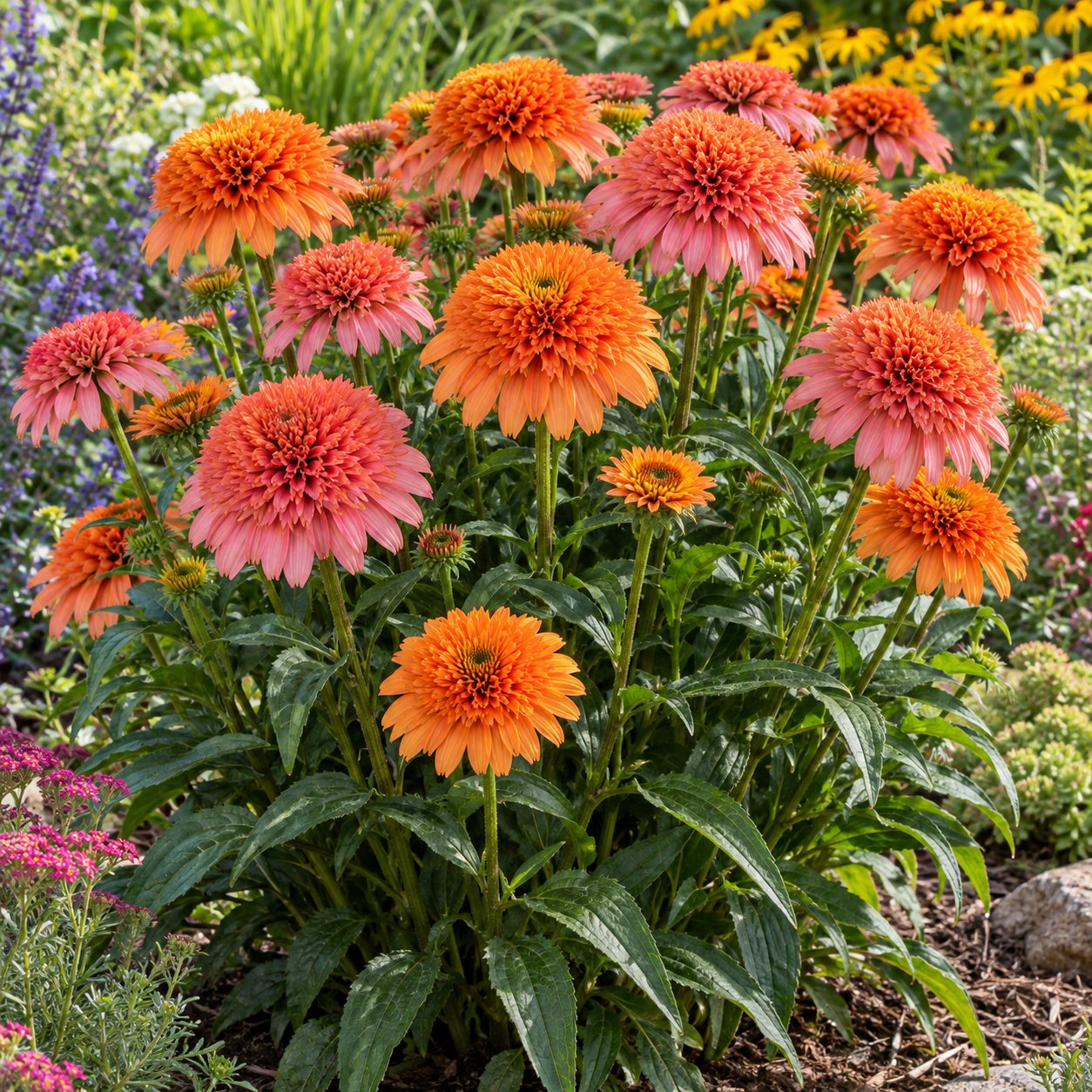 Rainbow Sherbet Coneflower