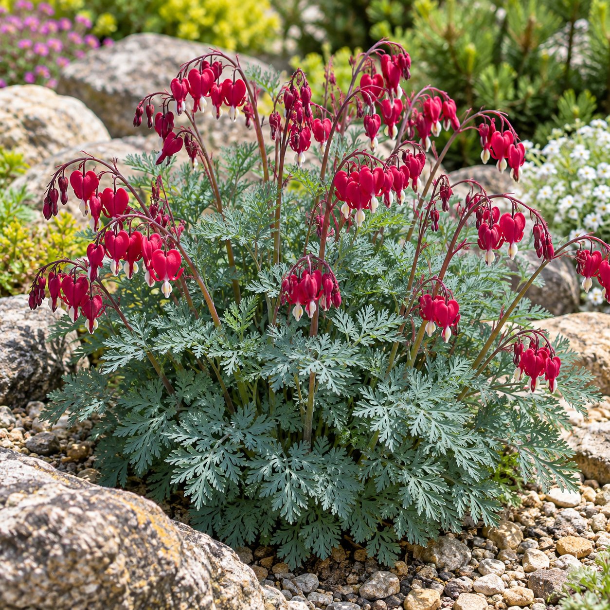 Rubies and Diamonds Fernleaf Bleeding Heart