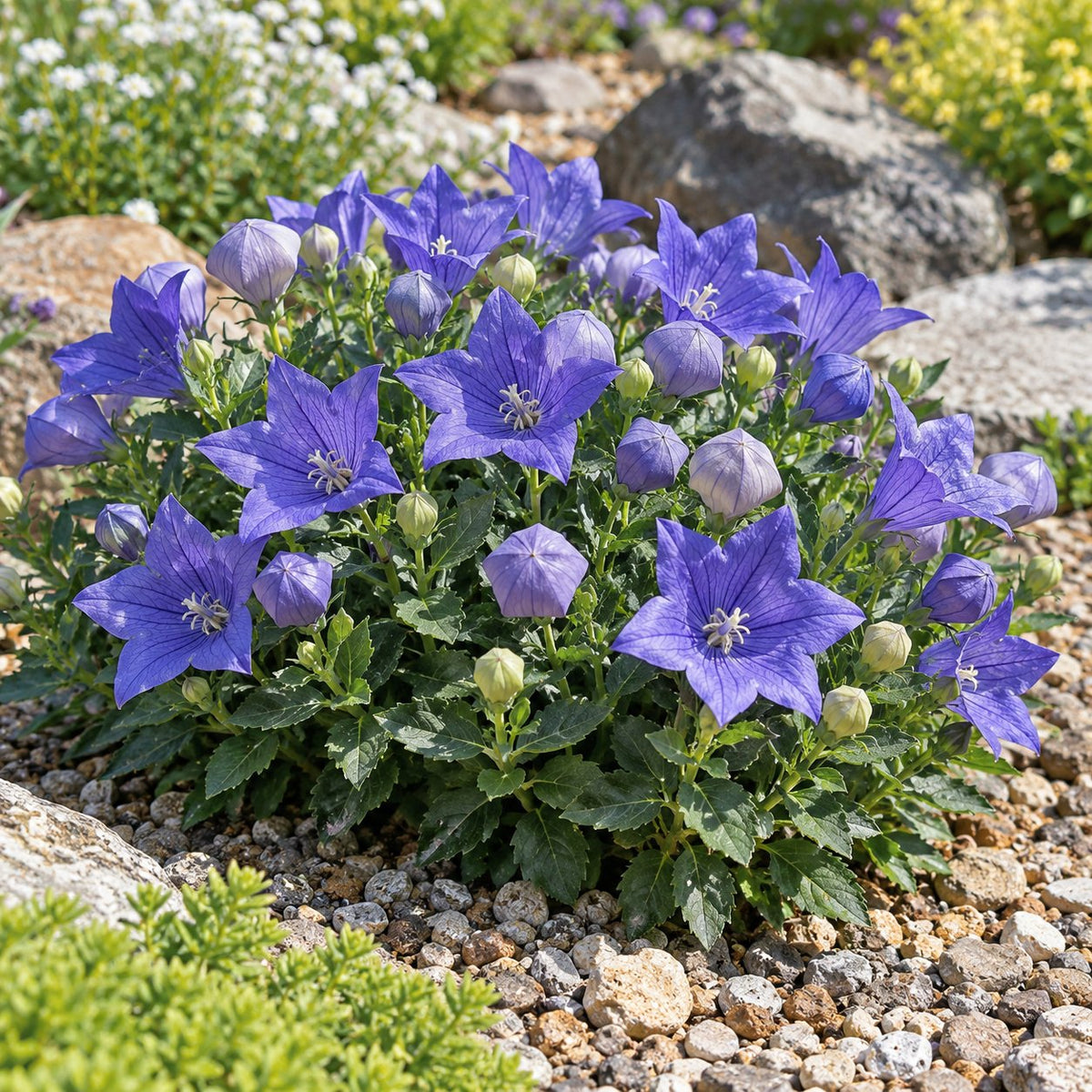 Sentimental Blue Balloon Flower