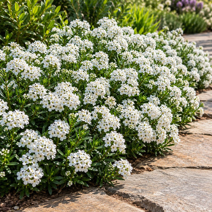 Snowflake Candytuft growing in a garden