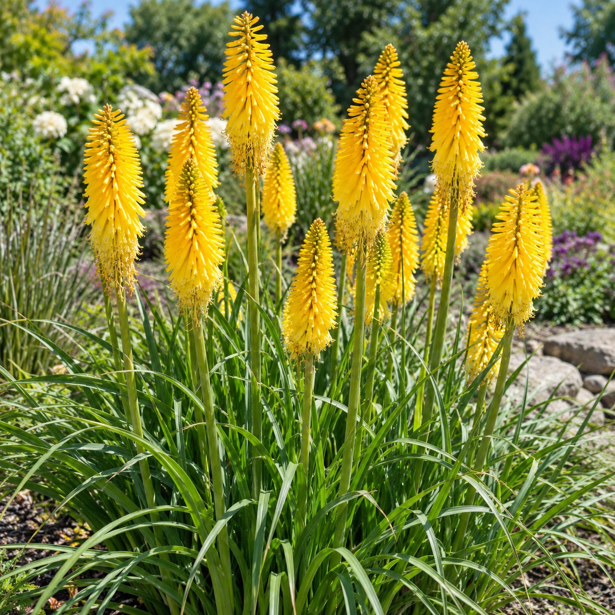 Solar Flare Red Hot Poker