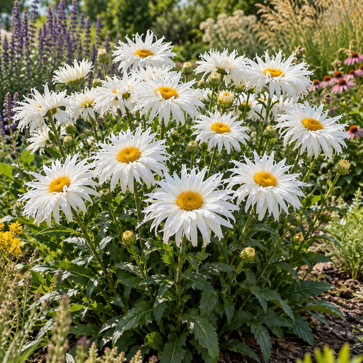 Spun Silk Shasta Daisy