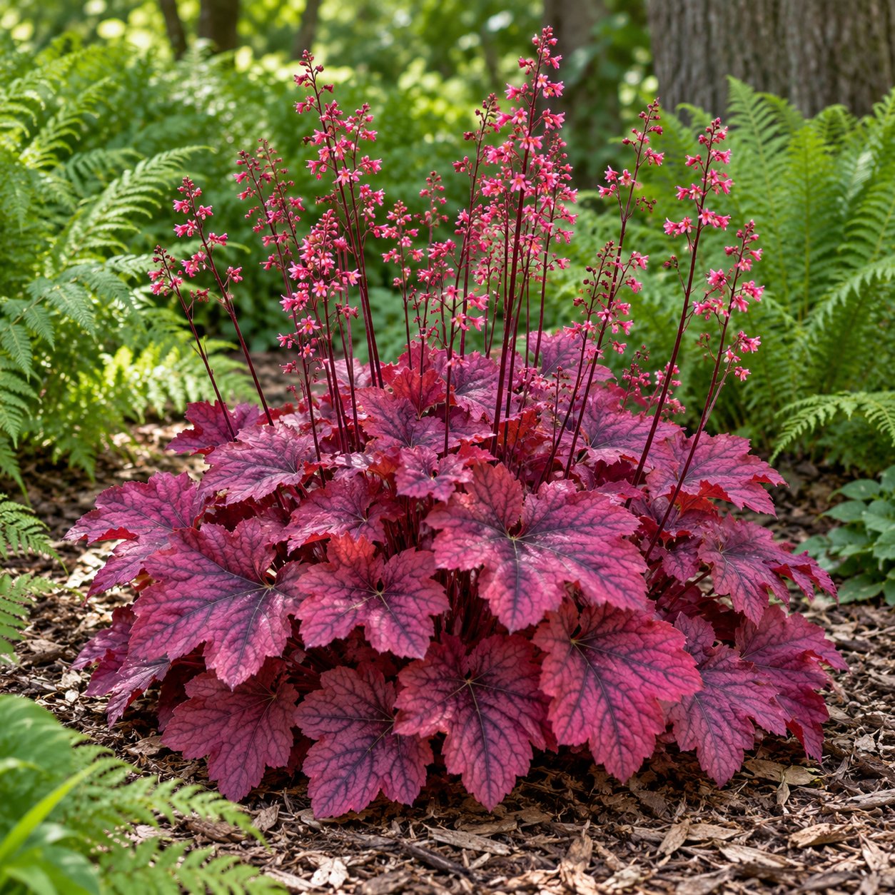 Wild Rose Coral Bells