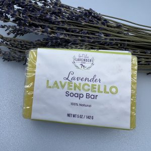 Lavender Lavencello Soap Bar – Handmade Cold Process – 5 oz